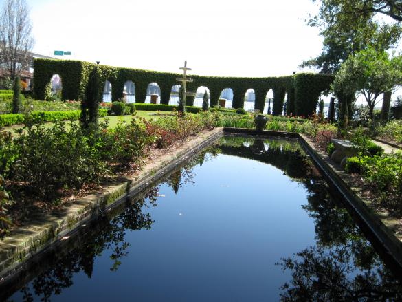 Cummer Italian Garden, Reflecting Pool