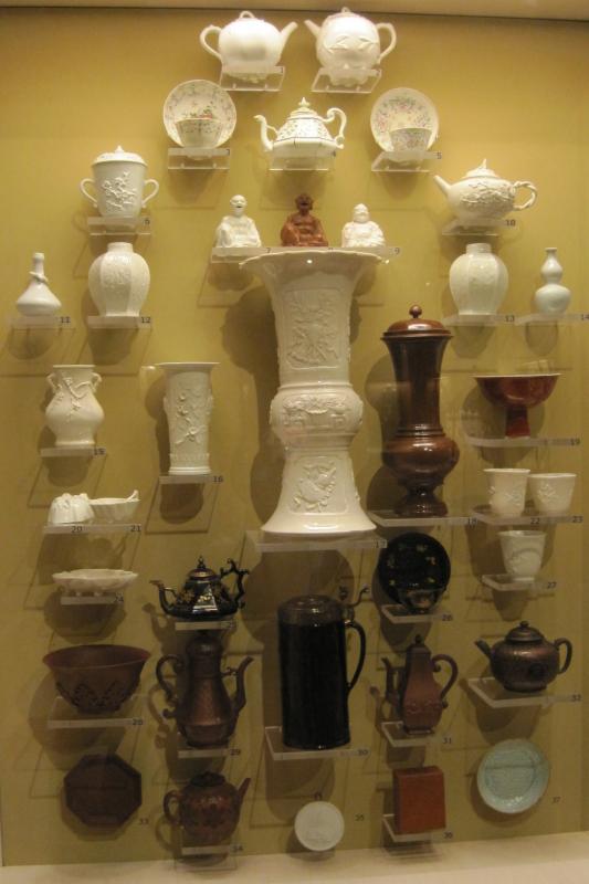 Meissen Porcelain Display Case
