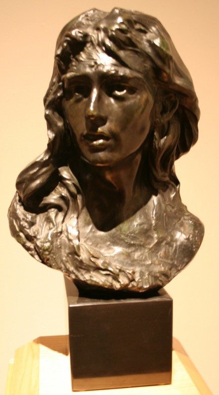 Auguste Rodin, Portrait of Rose Beuret, 19th c., Bronze