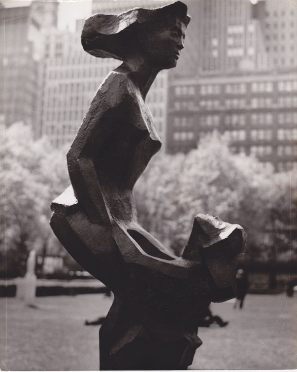 Chaim Gross (American, 1904 - 1991), Mother Dancing, 1956, bronze, 69 x 19 x 28 in. Courtesy of the Renee and Chaim Gross Foundation, New York. 