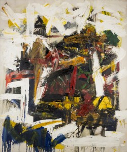 Michael Goldberg, The Keep, 1958, oil on canvas, Collection of Preston H. Haskell.  Photograph courtesy of Douglas J. Eng.  © 2015 Estate of Michael Goldberg.  